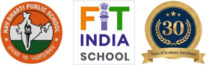 NBPS Logo with FIT India 30 years of Academic Excellence